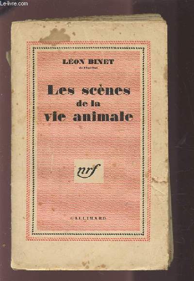 LES SCENES DE LA VIE ANIMALE.