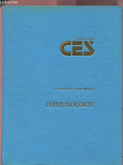 CERTIFICAT D'ETUDES SPECIALES D'IMMUNOLOGIE.