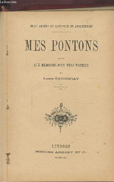 MES PONPONS - SUITE AUX MEMOIRES D'UN VRAI MATELOT.