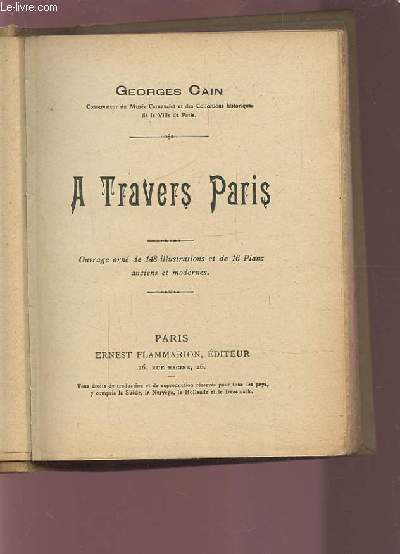 A TRAVERS PARIS.