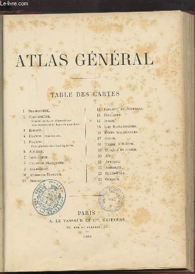 ATLAS GENERAL.