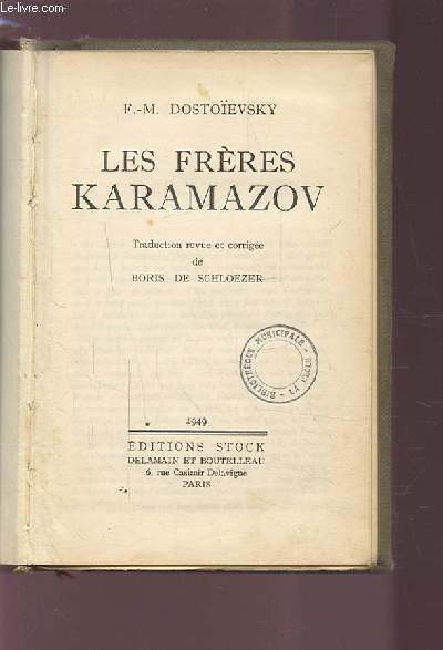 LES FRERES KARAMAZOV.