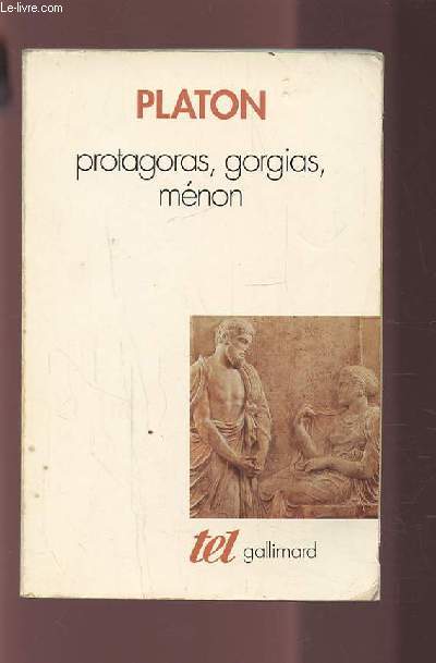 PROTAGORA GORGIAS MENON.