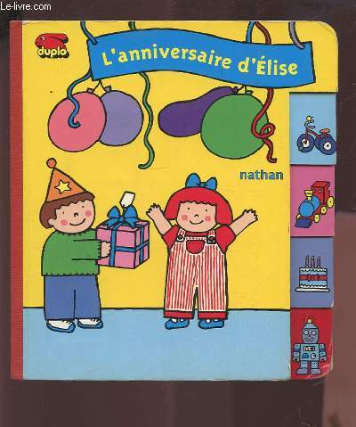 L'ANNIVERSAIRE D'ELISE.