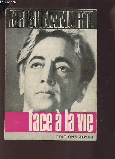 FACE A LA VIE.