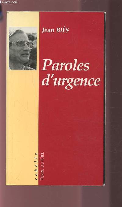 PAROLES D'URGENCE.