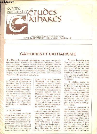 CENTRE D'ETUDES CATHARES -