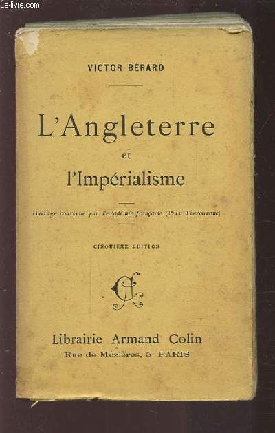 L'ANGLETERRE ET L'IMPERIALISME.