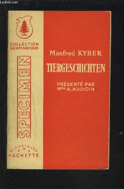 TIERGESCHICHTEN - SPECIMEN.