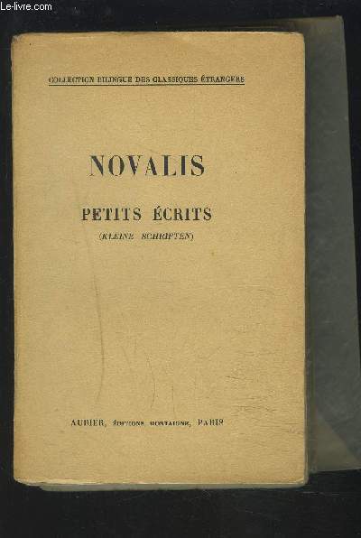 PETITES ECRITS - KLEINE SCHRIFFEN.