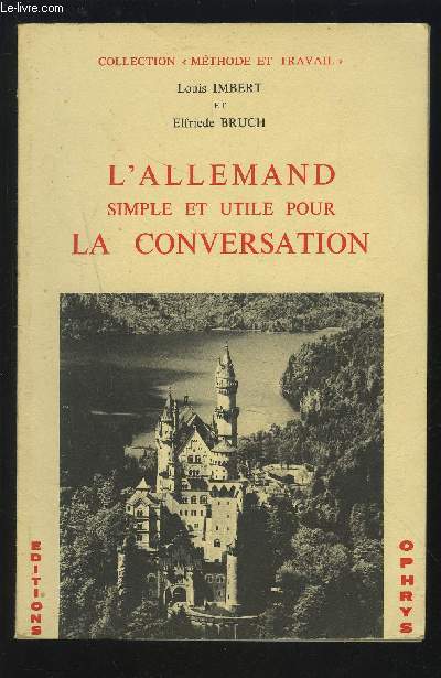 L'ALLEMAND SIMPLE ET UTILE POUR LA CONVERSATION.