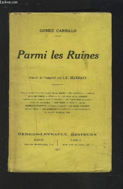 PARMI LES RUINES.