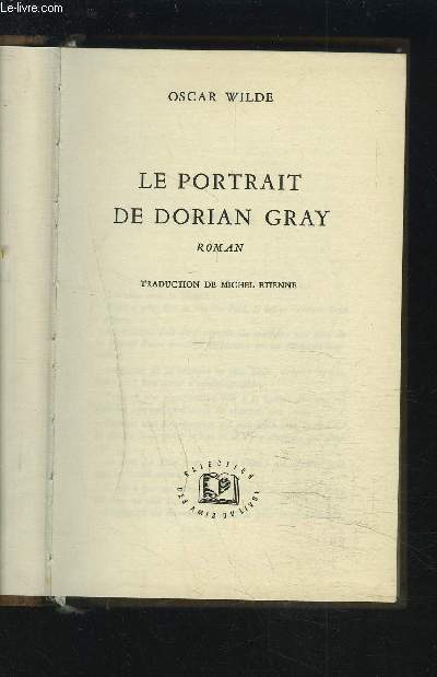 LE PORTRAIT DE DORIAN GRAY.