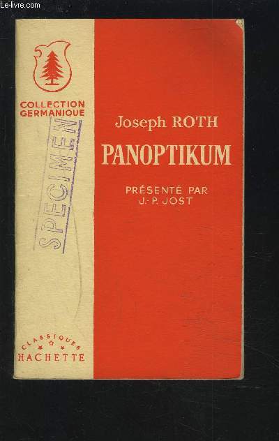 PANOPTIKUM - COLLECTION GERMANIQUE.