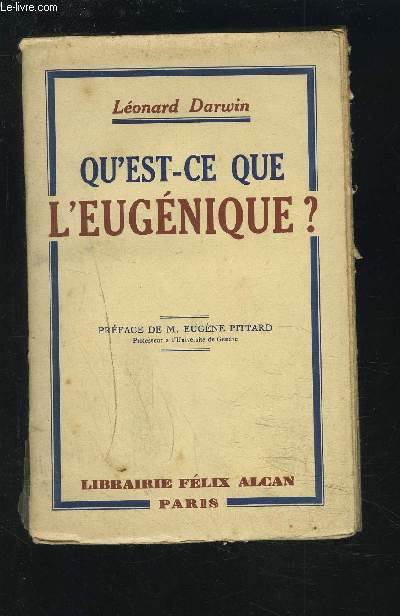 QU'EST-CE QUE L'EUGENIQUE ?.