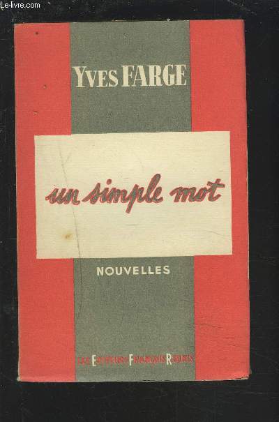 UN SIMPLE MOT - NOUELLE