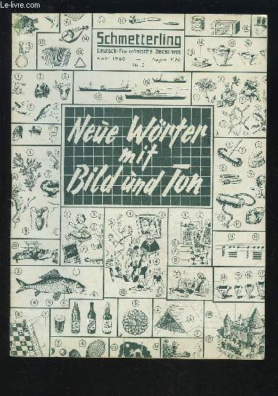 ILLUSTRIERTE WRTER - N5 - AOUT 1960 : NEUE WRTER MIT BILD UND TON.