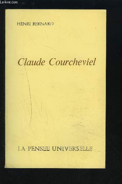 CLAUDE COURCHEVIEL.