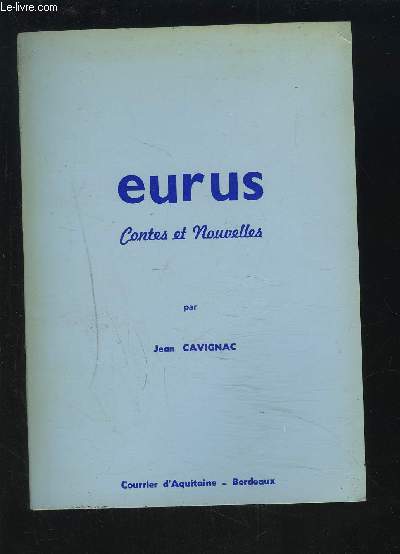 EURUS CONTES ET NOUVELLES.