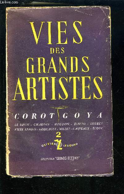 LES GRANDS ARTISTES - TOME 2.