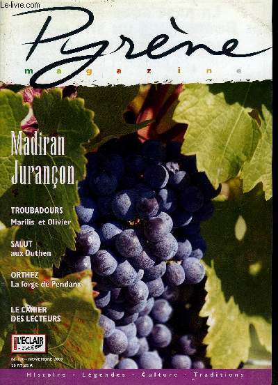 PYRENE MAGAZINE - N138 - NOVEMBRE 2000