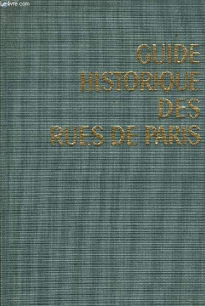 GUIDE HISTORIQUE DES RUES DE PARIS