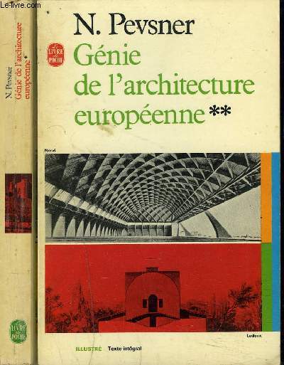 GENIE DE L'ARCHITECTURE EUROPEENNE - EN DEUX TOMES * TOMES 1 + 2 .