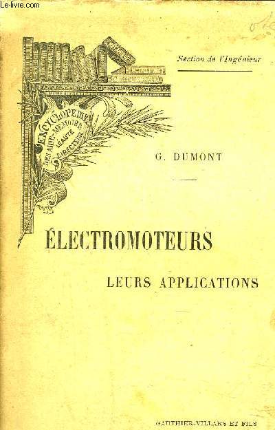 ELECTROMOTEURS LEURS APPLICATIONS.