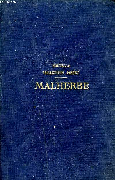 POESIES COMPLETES DE MALHERBE AVEC PREFACE NOTES ET GLOSSAIRE PAR PIERRE JANNET.