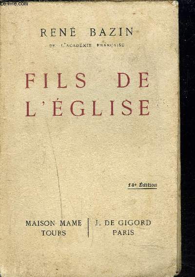 FILS DE L'EGLISE.