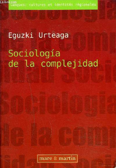 SOCIOLOGIA DE LA COMPLEJIDAD.