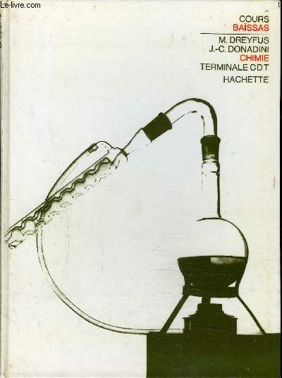 CHIMIE TERMINALE CDT - PROGRAMME DU 13 JUIN 1966 - SPECIMEN.