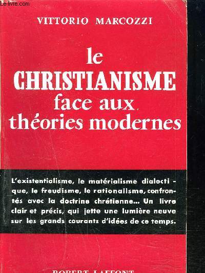 LE CHRISTIANISME FACE AUX THEORIES MODERNES