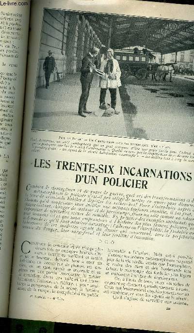 LES TRENTE-SIX INCARNATIONS D'UN POLICIER