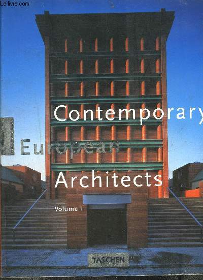 CONTEMPORY EUROPEAN ARCHITECTS- VOLUME 1