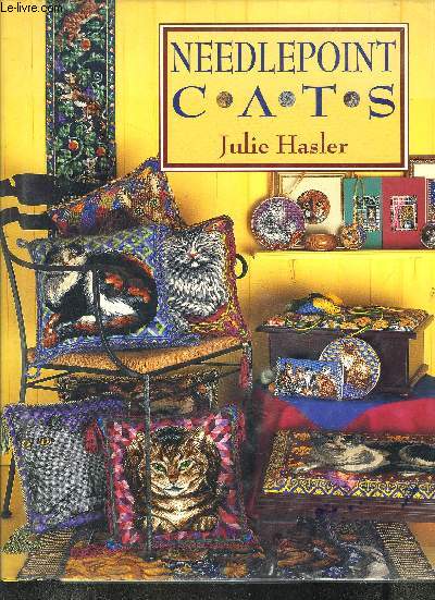 NEEDLEPOINT CATS / points de croix - HASLER JULIE - 1994 - Photo 1 sur 1