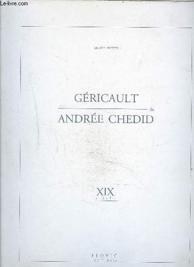 GERICAULT- ANDREE CHEDID- NUMERO 10