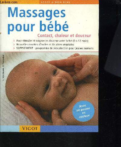 MASSAGES POUR BEBE- CONTACT, CHALEUR ET DOUCEUR- COLLECTION SANTE ET BIEN-ETRE