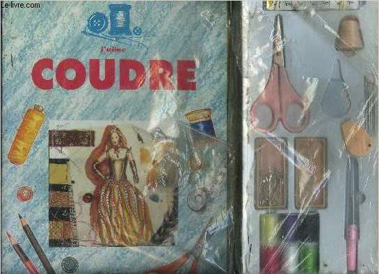 J AIME COUDRE- LE LIVRE DES METIERS- CONTENANT UN NECESSAIRE DE BASE DE COUTURE