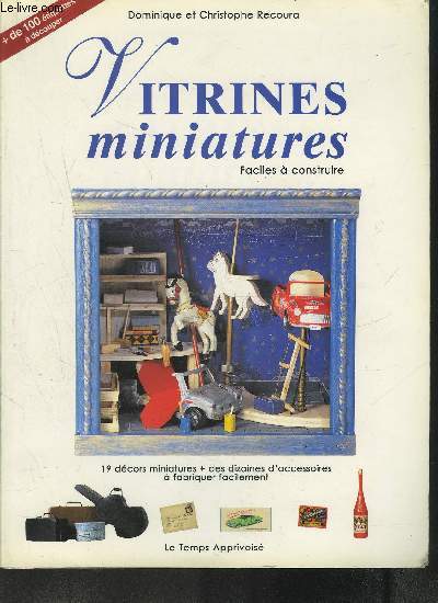 VITRINE MINIATURES / FACILES A CONSTRUIRE