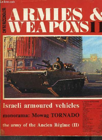 INTERCONAIR ARMIES & WEAPON N11 15 MAI 1974- 15 JUILLET 1974