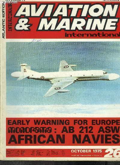 AVIATION & MARINE N 26 OCTOBRE 1975