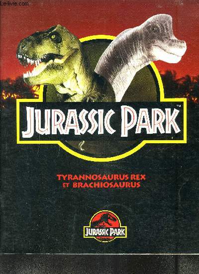 JURASSIC PARK / TYRANNOSAURUS REX- BRACHIOSAURUS