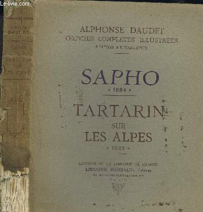 SAPHO 1884 / TARTARIN SUR LES ALPES 1885
