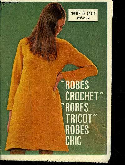 ROBES CROCHET- ROBES TRICOT- ROBES CHIC- robe tunique à chevrons- robe pull a... - Afbeelding 1 van 1
