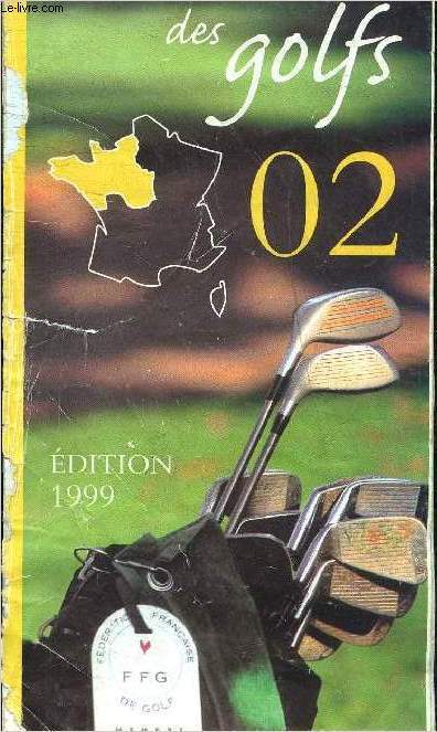 CARTE REGIONALE DES GOLFS DU 02