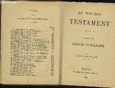 LE NOUVEAU TESTAMENT