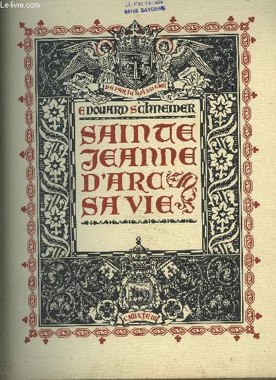 SAINTE JEANNE D'ARC - SA VIE