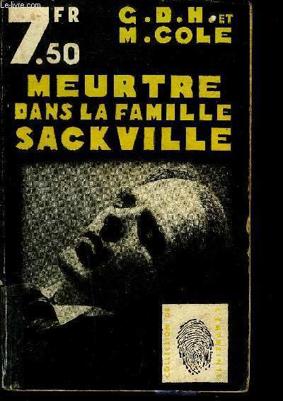 MEURTRE DANS LA FAMILLE SACKVILLE