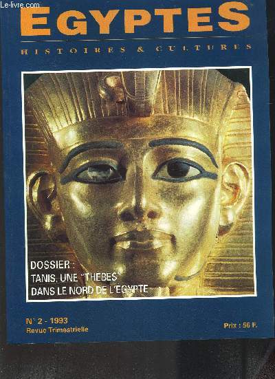 EGYPTES HISTOIRES & CULTURES N 2 1993 / Jrgen Osing et une dcouverte d'une 